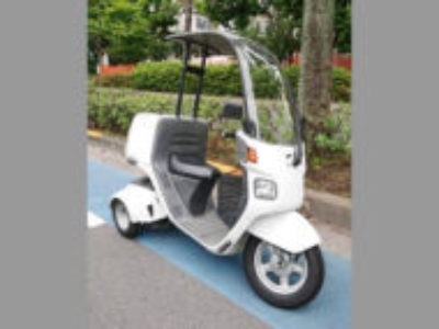 練馬区光が丘で原付バイクのホンダ ジャイロキャノピー ワゴンタイプを無料引き取り処分と廃車