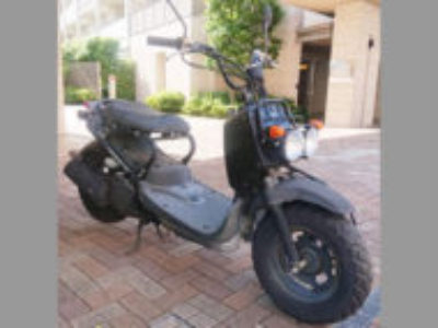 東京都足立区小台で原付バイクのズーマー(AF58) ブラックを無料で引き取り処分と廃車！