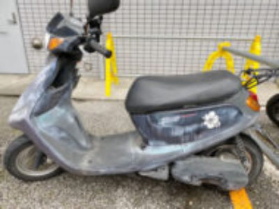 東京都足立区綾瀬で原付バイクのヤマハ JOG 2スト(A-SA04J)を無料引き取りと処分