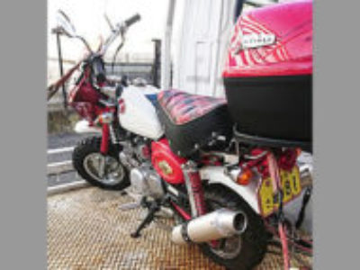 高崎市中居町で原付バイクのモンキーを無料引き取り処分と廃車