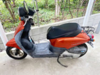 所沢市下安松で原付バイクのホンダ トゥデイ FIを無料で引き取り処分と廃車しました