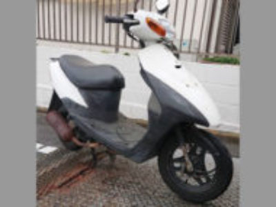 平塚市岡崎で原付バイクのスズキ レッツ2を無料引き取りと処分