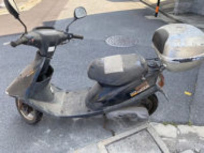 足立区一ツ家で原付バイクのヤマハ JOG90 ブラック2を無料で引き取り処分と廃車！