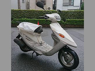 板橋区小茂根で無料で引き取り処分と廃車をした原付バイクのヤマハ BJ