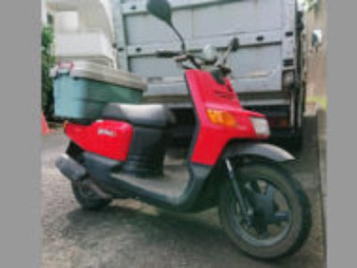 川崎市宮前区土橋で原付バイクのヤマハ ギアCを無料で引き取り処分