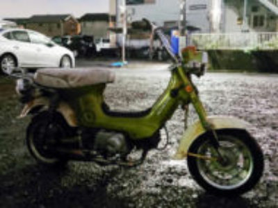 足立区平野で原付バイクのホンダ シャリー70を無料で引き取り処分と廃車手続き代行しました