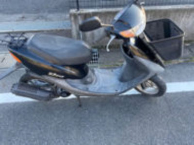 群馬県高崎市で原付バイクのホンダ ライブDio J(BB-AF34) 前カゴ付きを無料で引き取り処分と廃車手続き代行