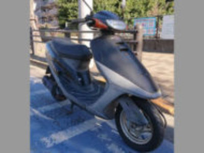 小平市仲町で原付バイクのホンダ タクト ピュアブラック色を無料で引き取り処分と廃車手続き代行