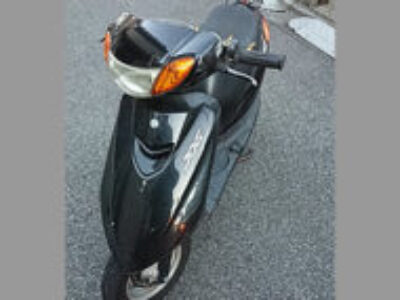 足立区(東京)の原付バイク ヤマハ JOG ブラック(バッテリー上がり)を無料で回収処分しました！