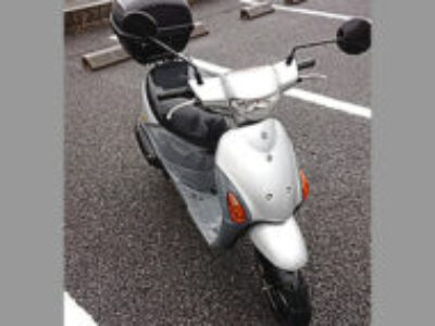 埼玉県戸田市で原付バイク スズキ レッツ4 リアボックス付きを無料で引き取り処分しました