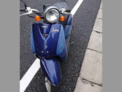 東京都中野区で原付50ccバイクのホンダ トゥデイ パールジェミニブルーを引き取りと処分！